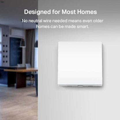 Tapo Smart Light Switch Gang 1 Way, Remote Control