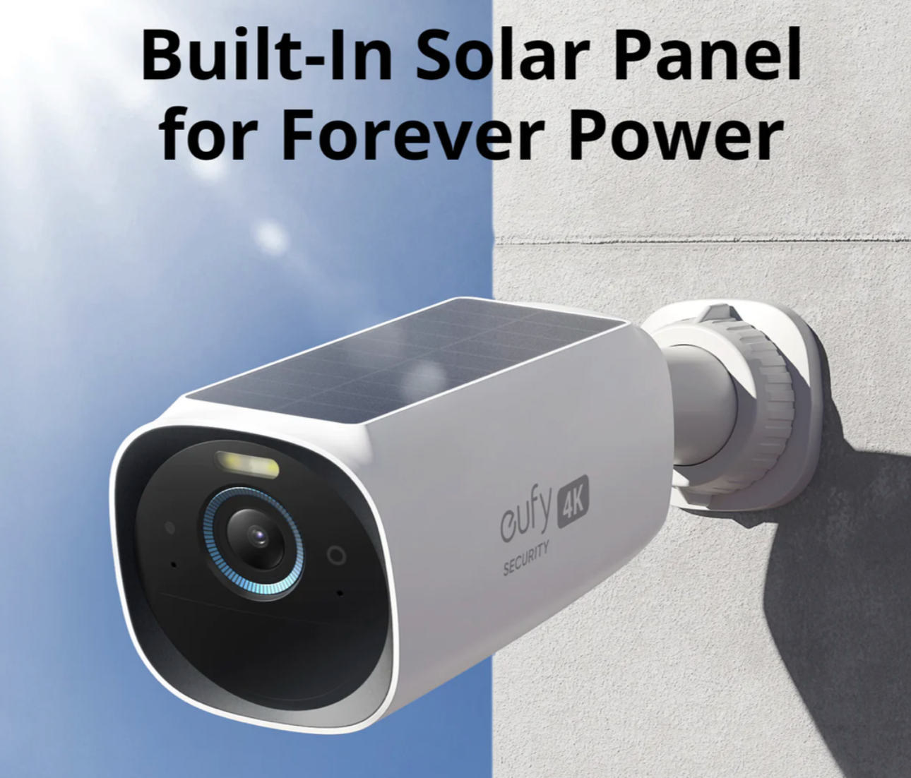 Eufy Solar Panel Outdoor security cameras (Eufycam)