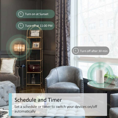 Tapo Smart WiFi Plug Slim with Energy Monitoring