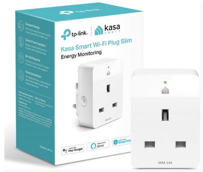 Tapo Smart WiFi Plug Slim with Energy Monitoring