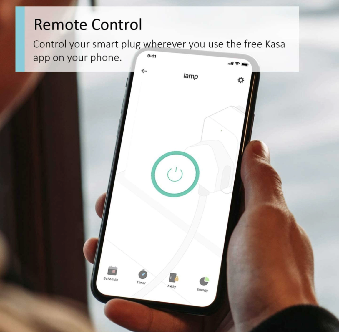 Tapo Smart WiFi Plug Slim with Energy Monitoring