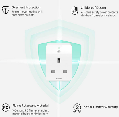 Tapo Smart WiFi Plug Slim with Energy Monitoring