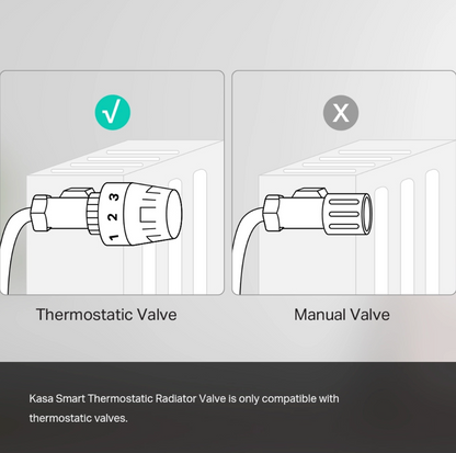 Tapo Kasa Smart Thermostatic Radiator Valve Starter Kit