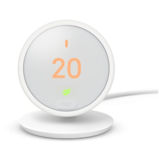 Nest Thermostat E, WLAN, White